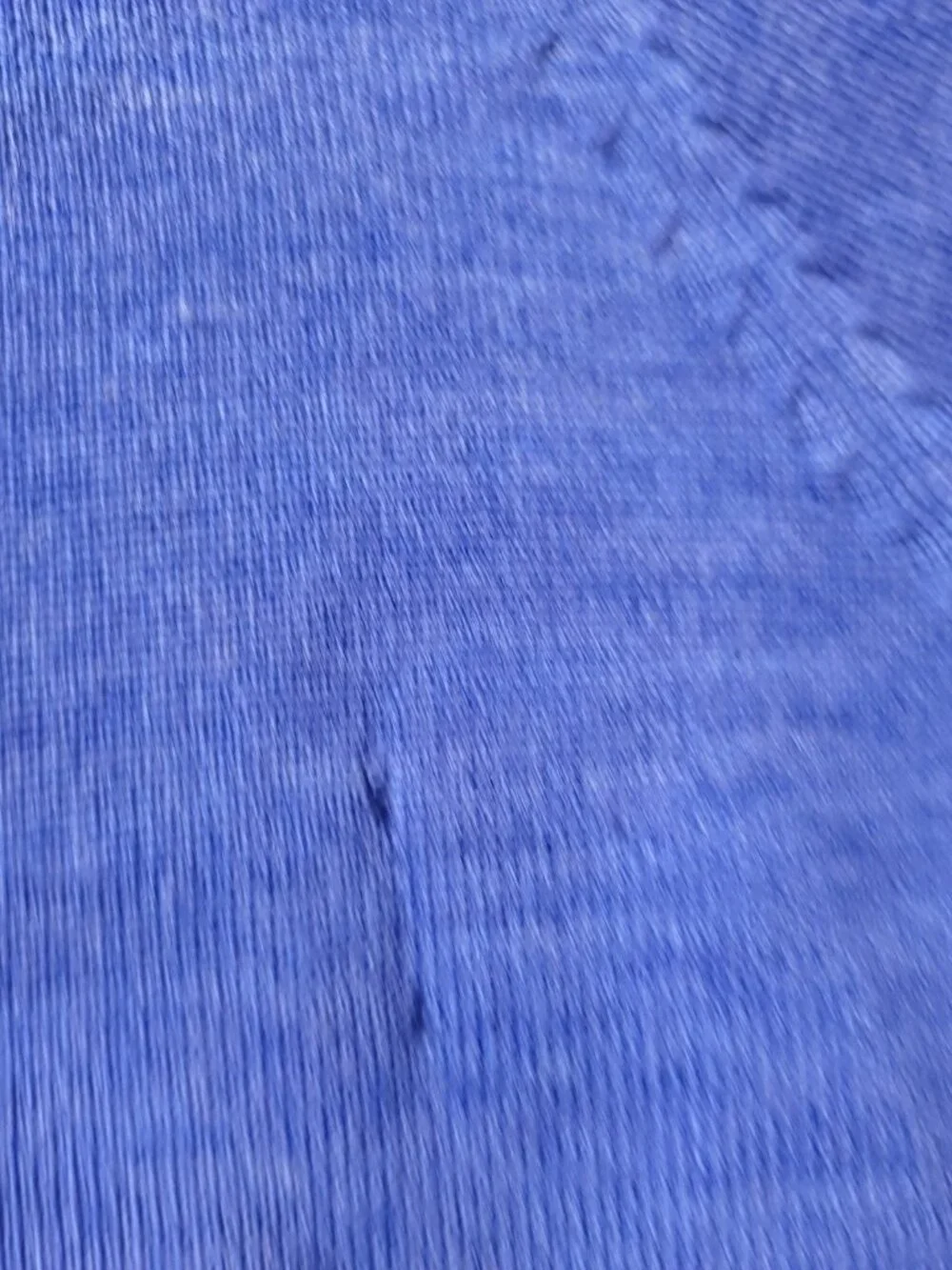 Stile Di Vita Sweater Mens XL Extra Fine Merino Blue Collared Long Sleeve Ribbed
